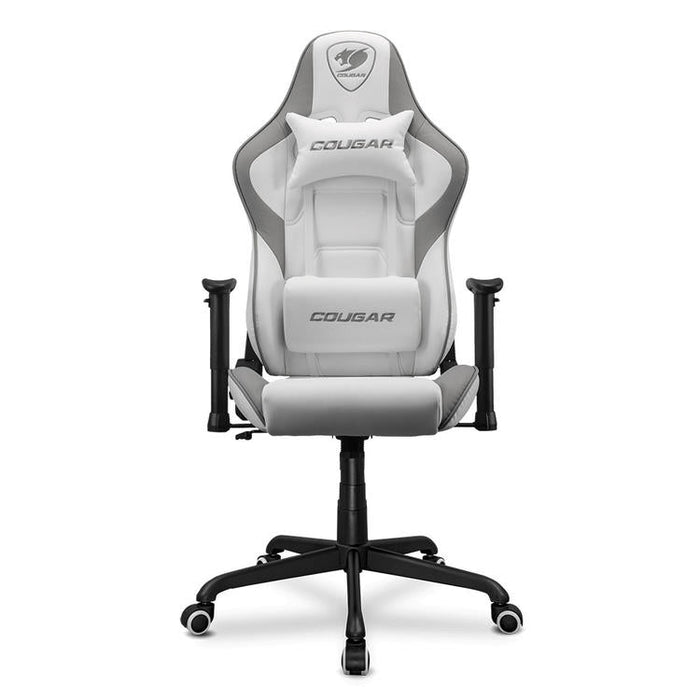 Cougar Armor Elite 300114 | Play chair - Ergonomic and adjustable - PVC Leather - White-SONXPLUS Lac St-Jean