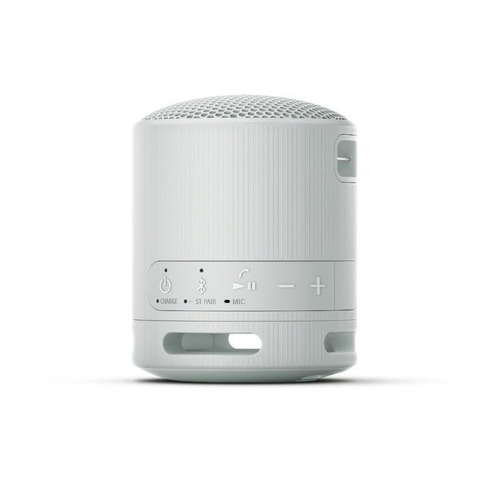 Sony SRS-XB100 | Haut-parleur portatif - Sans fil - Bluetooth - IP67 - Gris clair-SONXPLUS Lac St-Jean