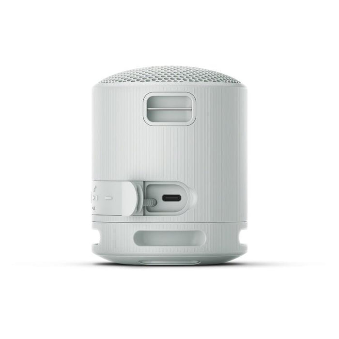 Sony SRS-XB100 | Haut-parleur portatif - Sans fil - Bluetooth - IP67 - Gris clair-SONXPLUS Lac St-Jean