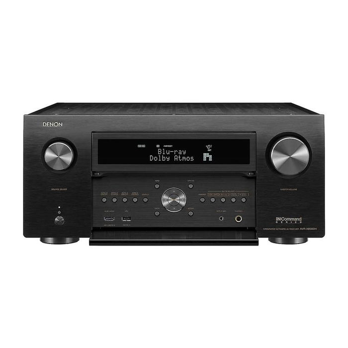 Denon AVRX8500HA & HOME250 | Ensemble Récepteur AV 13.2 canaux et haut-parleur sans-fil - Cinéma maison - Bluetooth - Wi-Fi - 8K - HEOS - Noir-SONXPLUS Lac St-Jean