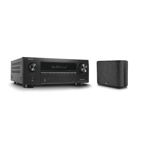 Denon AVRX3800H & HOME250 | 9-channel AV receiver and wireless speaker - Home theater - Auro 3D - 8K - HEOS - Black-SONXPLUS Lac St-Jean