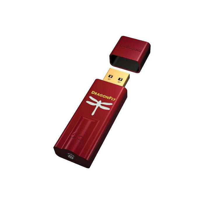 Audioquest DragonFly | Amplificateur DAC/Casque USB Type A - Sortie 2.1v - Rouge-Sonxplus Lac St-Jean