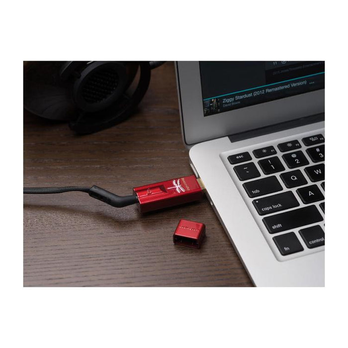 Audioquest DragonFly | Amplificateur DAC/Casque USB Type A - Sortie 2.1v - Rouge-SONXPLUS Lac St-Jean