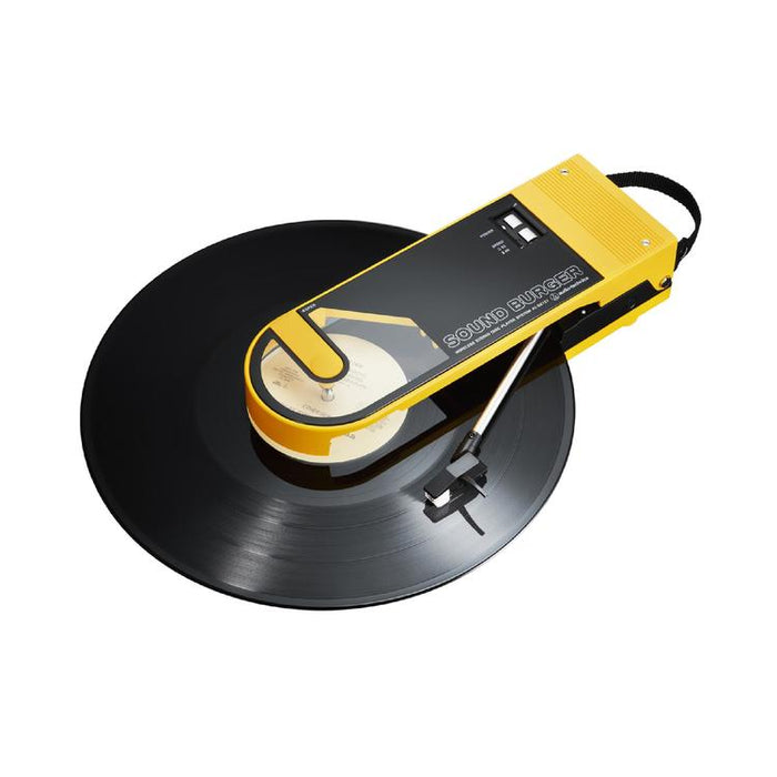 Audio Technica AT-SB727-BK | Table tournante SoundBurger portable - Autonomie 12 heures - Jaune-SONXPLUS Lac St-Jean