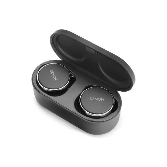 Denon PERL PRO | Écouteurs sans fil - Bluetooth - Technologie Masimo Adaptive Acoustic - Noir-SONXPLUS Lac St-Jean