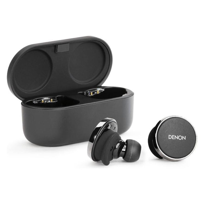 Denon PERL PRO | Wireless Headphones - Bluetooth - Masimo Adaptive Acoustic Technology - Black-SONXPLUS Lac St-Jean