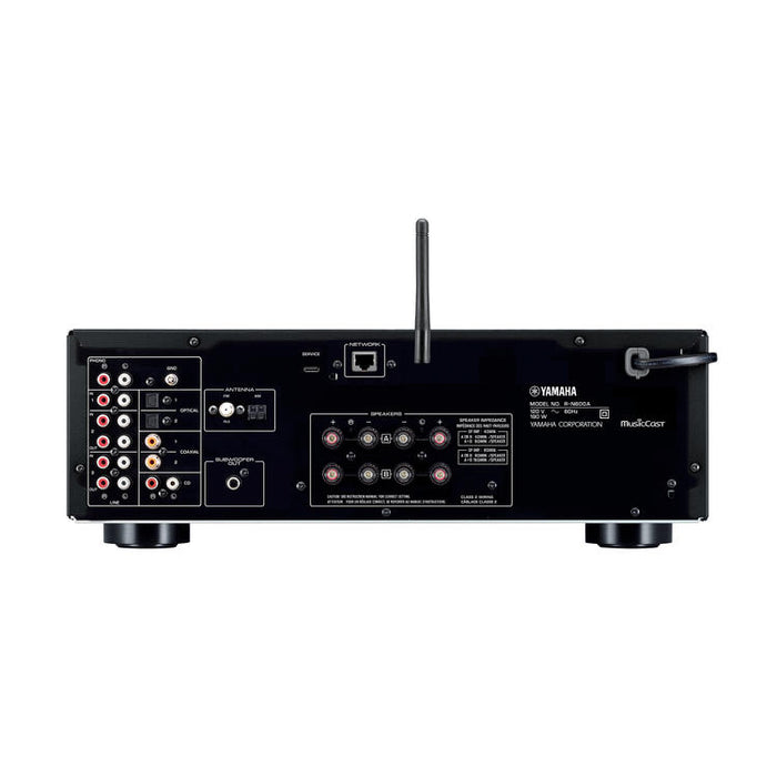 Yamaha R-N600A | Récepteur réseau/stéréo - MusicCast - Bluetooth - Wi-Fi - AirPlay 2 - Noir-SONXPLUS Lac St-Jean