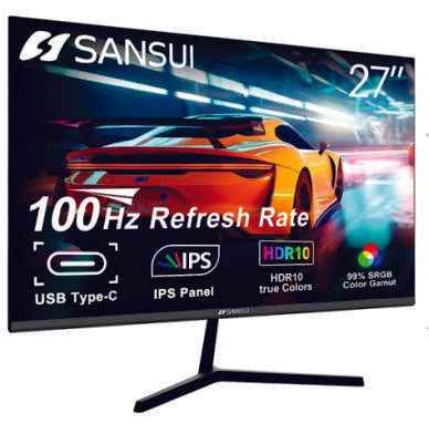 Sansui | Gaming Screen - 27" Full HD - 100Hz/1Ms - Vesa compatible-SONXPLUS Lac St-Jean