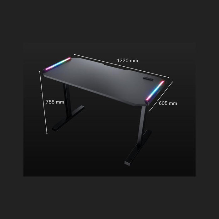 Cougar Deimus 120 | Game table - Integrated ports - RGB lighting - Black-SONXPLUS Lac St-Jean