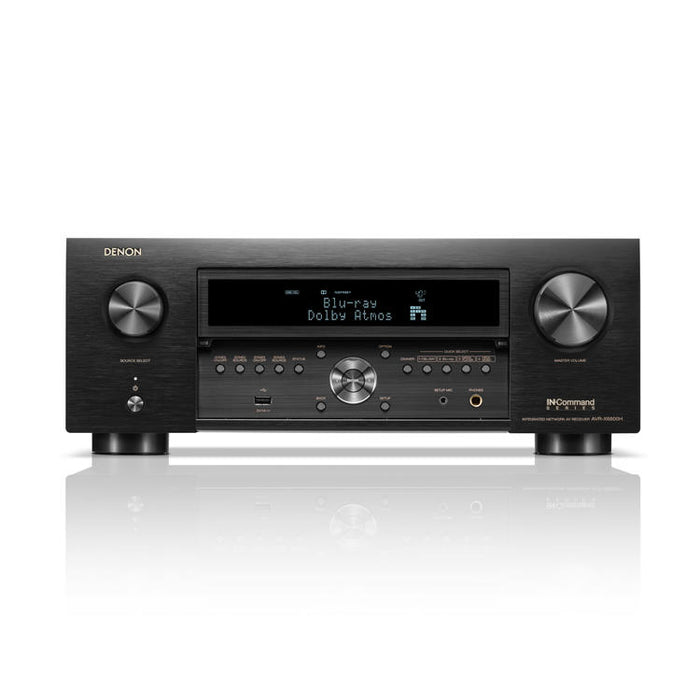 Denon AVRX6800H | Récepteur AV 11.4 canaux - Cinéma maison - 3D - 8K - HEOS - Noir-SONXPLUS Lac St-Jean