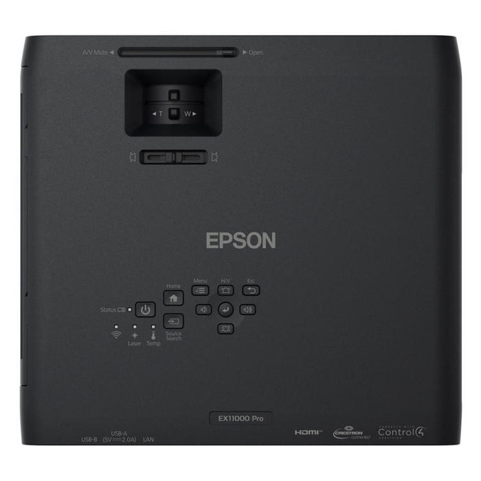 Epson EX11000 | Projecteur laser - 3LCD FHD 1080p - 4600 Lumens - Sans fil - Noir-SONXPLUS Lac St-Jean