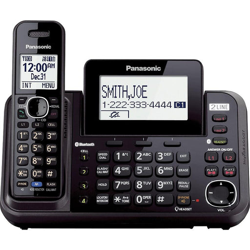 Panasonic KX-TG9541B | Cordless Phone - 1 Handset - Answering Machine - Black-SONXPLUS Lac St-Jean