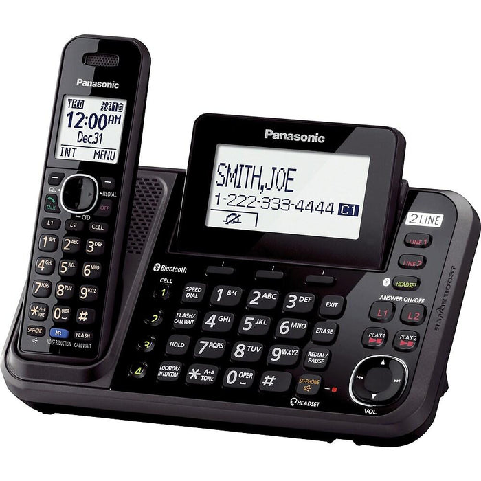 Panasonic KX-TG9541B | Téléphone sans fil - 1 combiné - Répondeur - Noir-SONXPLUS Lac St-Jean