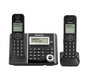 Panasonic KX-TGF342B | Téléphone sans fil - 2 combinés - Répondeur - Noir-SONXPLUS Lac St-Jean