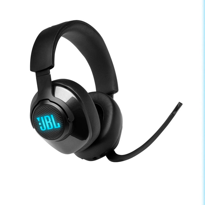 JBL Quantum 400 | Wired circum-aural gaming headset - Retractable microphone - USB - Black-SONXPLUS Lac St-Jean