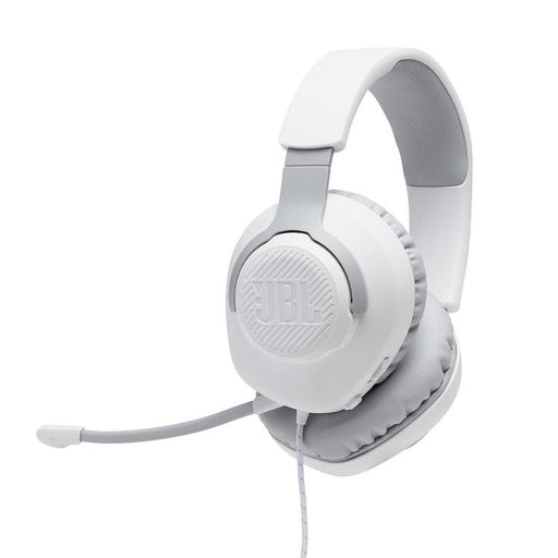 JBL Quantum 100 | Wired circumaural gaming headphones - White-SONXPLUS Lac St-Jean