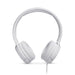 JBL Tune 500 | Écouteurs filaire supra-auriculaires - Blanc-SONXPLUS.com