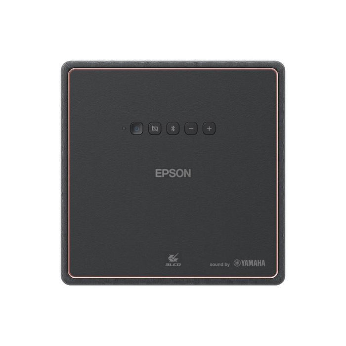 Epson EpiqVision Mini EF12 | Portable Laser Projector - Wi-fi - 3LCD - Screen 150 inch - 16:9 - 4K - HDR FHD - Audiophile Sound - Android TV - Black-SONXPLUS Lac St-Jean